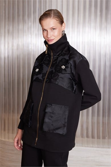 LORA JAKARLI CHIC TAKIM SİYAH