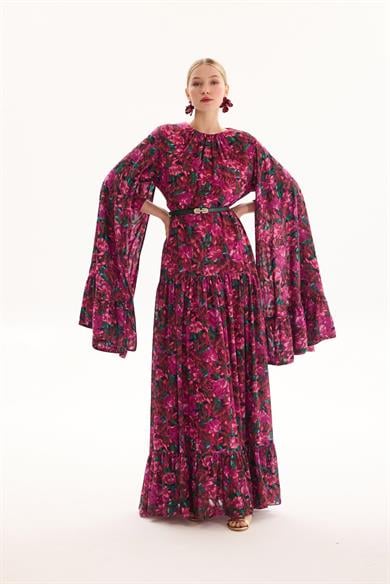 MODELLO ELBİSE MULTİ COLOR