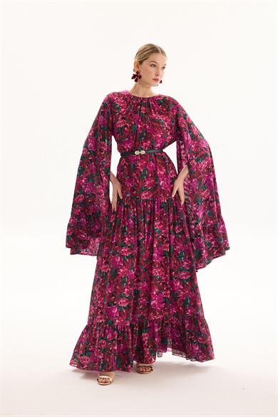 MODELLO ELBİSE MULTİ COLOR