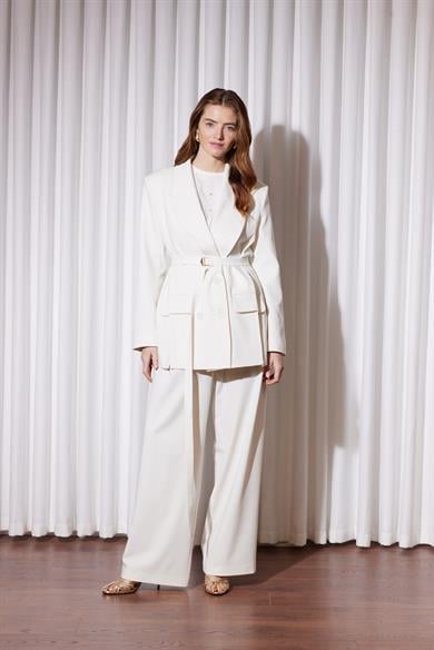 MONTERA CEKETLİ TAKIM EKRU