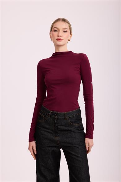 MSSM KOL TAŞLI RAYON BODY BORDO