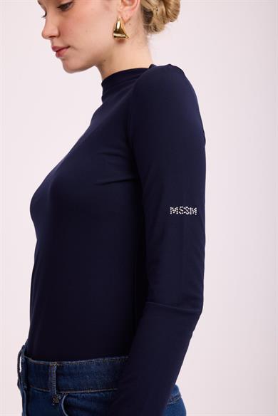 MSSM KOL TAŞLI RAYON BODY LACİVERT