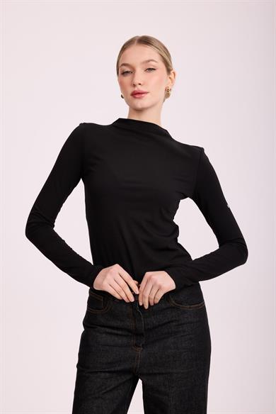 MSSM KOL TAŞLI RAYON BODY SİYAH