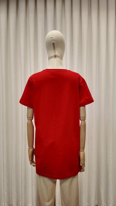 MSSM NAKIŞLI TSHIRT KIRMIZI