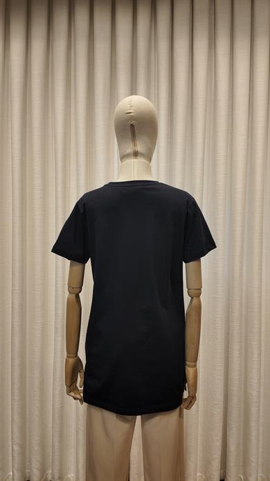 MSSM NAKIŞLI TSHIRT LACİVERT