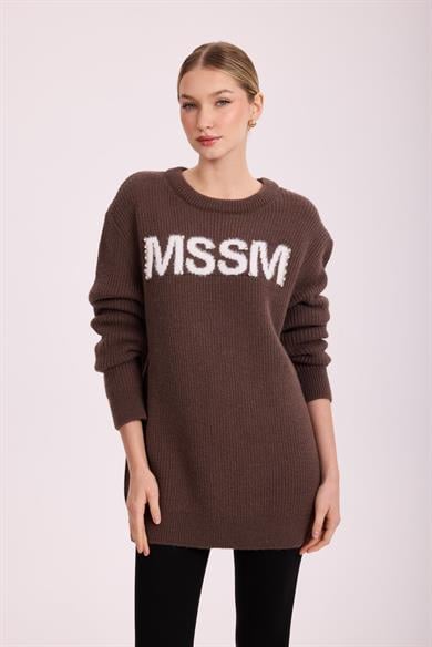 MSSM TRİKO KAZAK KAHVERENGİ