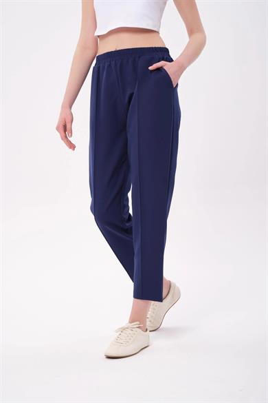 NERVÜRLÜ HAVUÇ PANTOLON LACİVERT