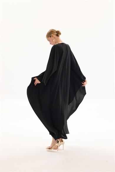 PERLA ELBİSE SİYAH