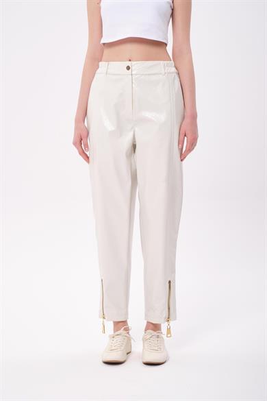 RUGAN HAVUÇ PANTOLON EKRU