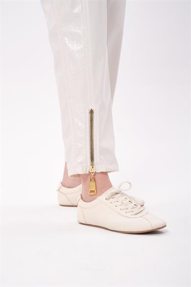 RUGAN HAVUÇ PANTOLON EKRU