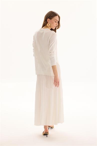 SPECİALE TRİKO ETEK EKRU