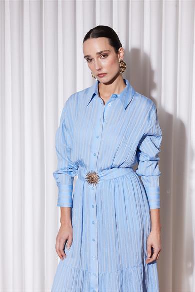 SUMMER LİNE DRESS AÇIK MAVİ