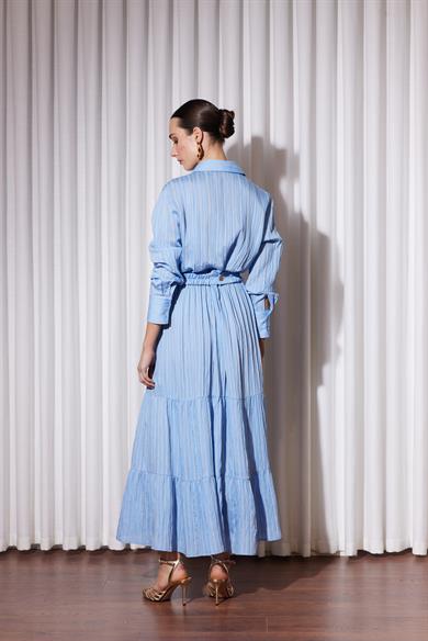 SUMMER LİNE DRESS AÇIK MAVİ