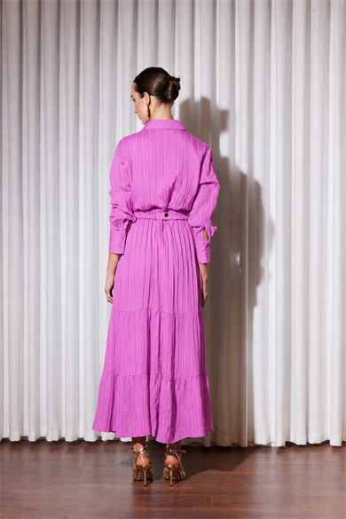 SUMMER LİNE DRESS PEMBE