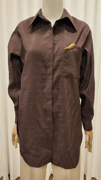 SUNSHINE GÖMLEK KAHVERENGİ