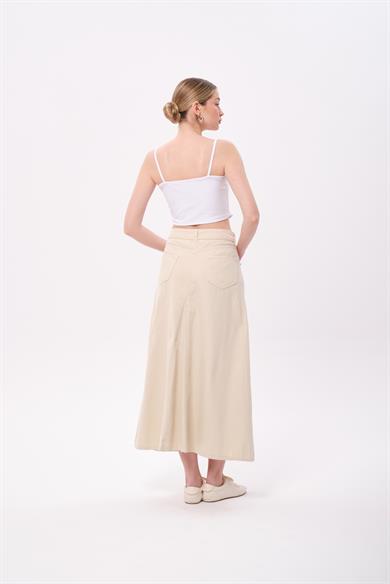 TAŞ İŞLEMELİ KOT ETEK KEMİK