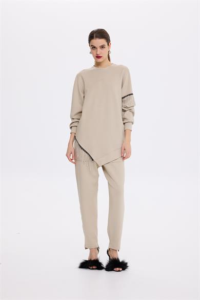 TAŞ SALLANTI MODAL TAKIM BEJ