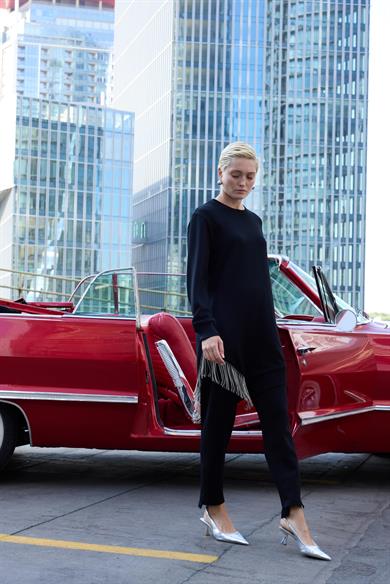 TAŞ SALLANTI MODAL TAKIM SİYAH