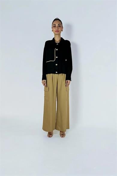 TENCEL KARGO PANTOLON CAMEL