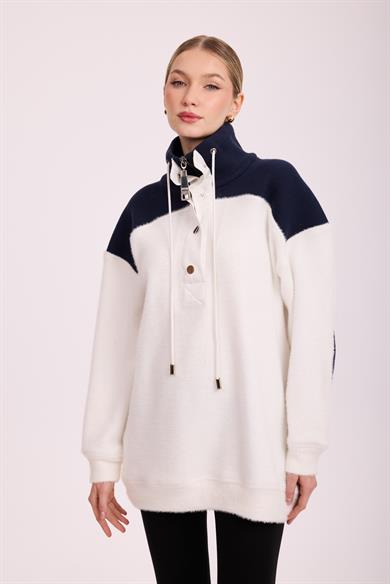 VELİX ANGORA TUNİK EKRU