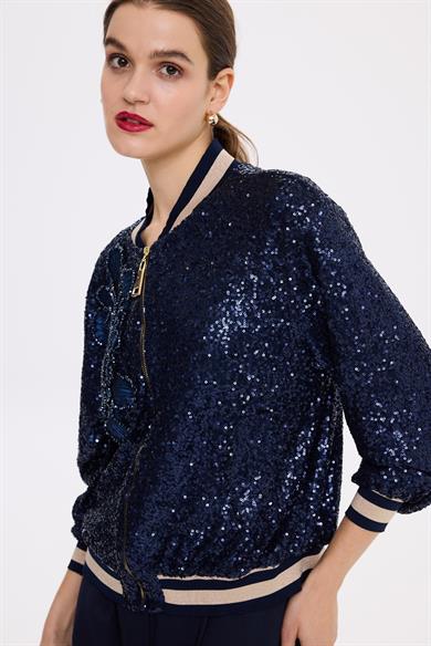 VİVERE BOMBER LACİVERT