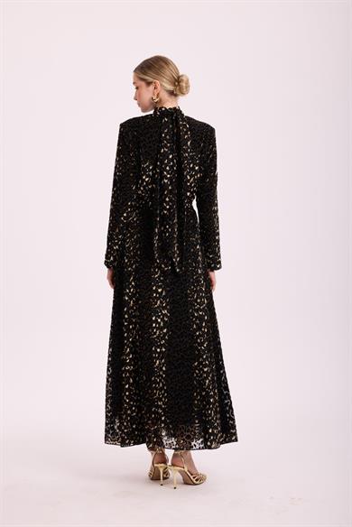 ZAFİRA ELBİSE LEOPAR