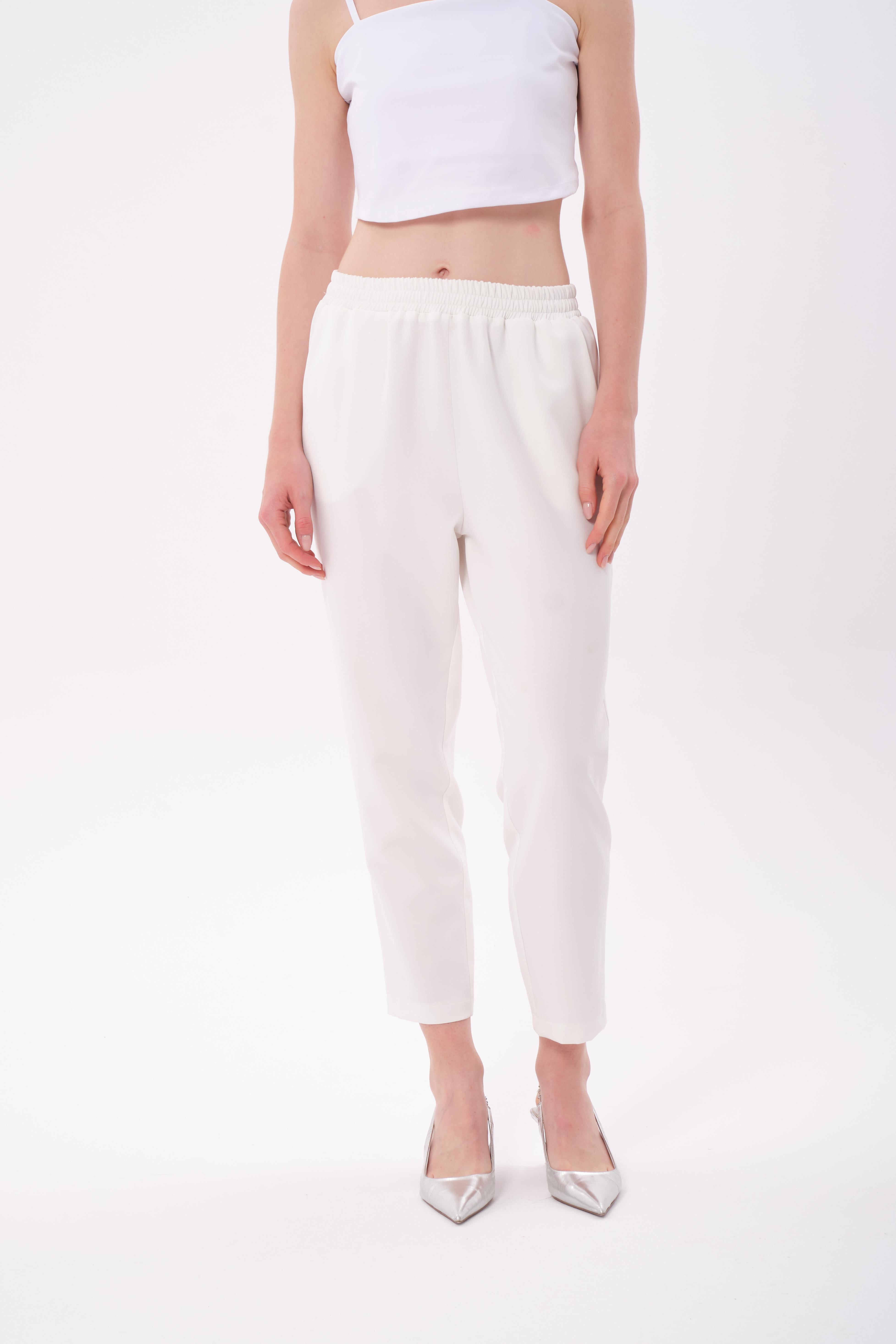 BASİC COMFORT PANTOLON EKRU