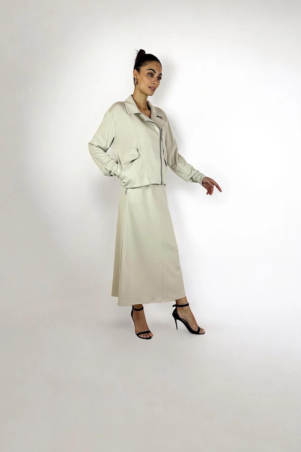 CEPLİ COMFORT ETEK BEJ