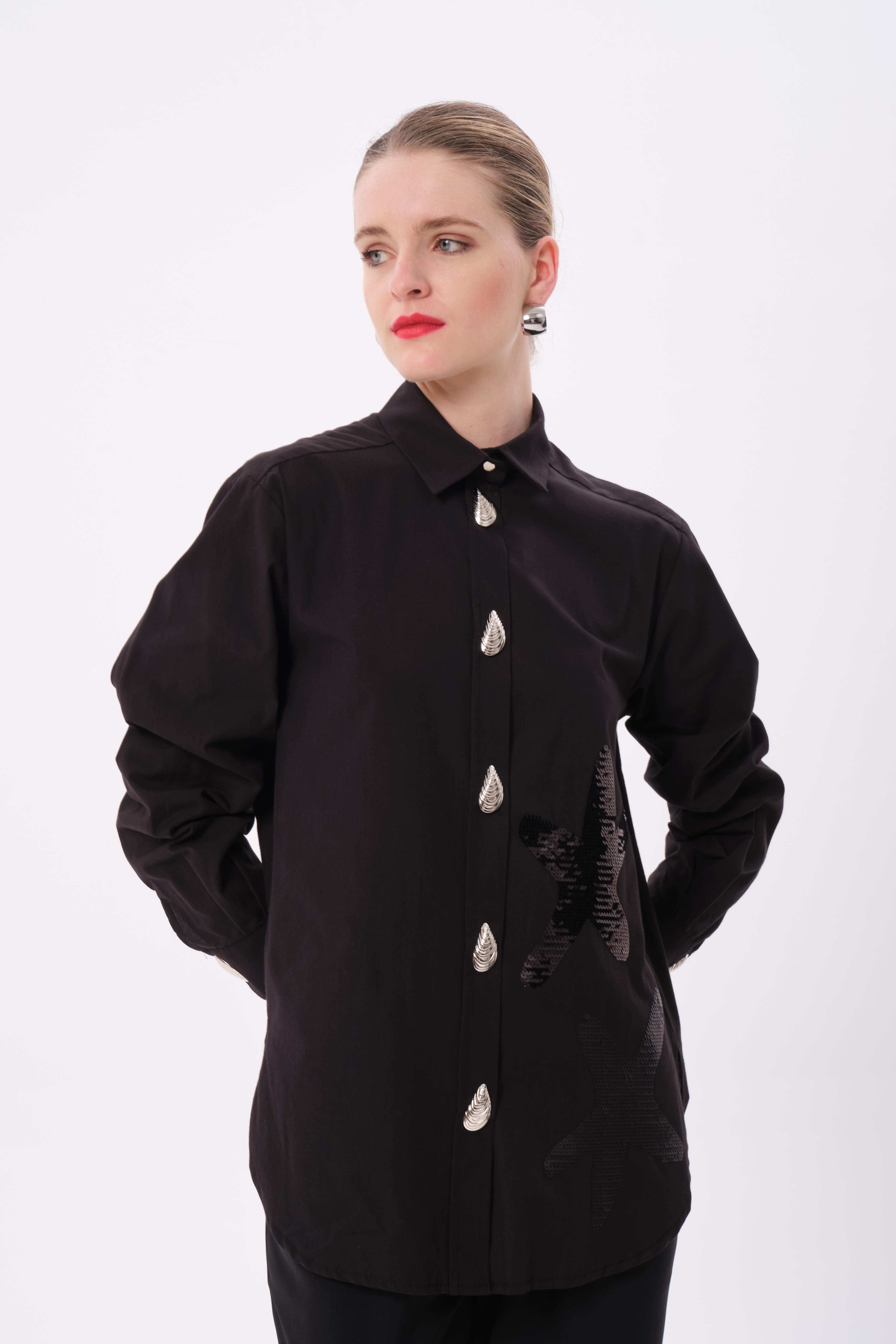 COMFORT GÖMLEK SİYAH