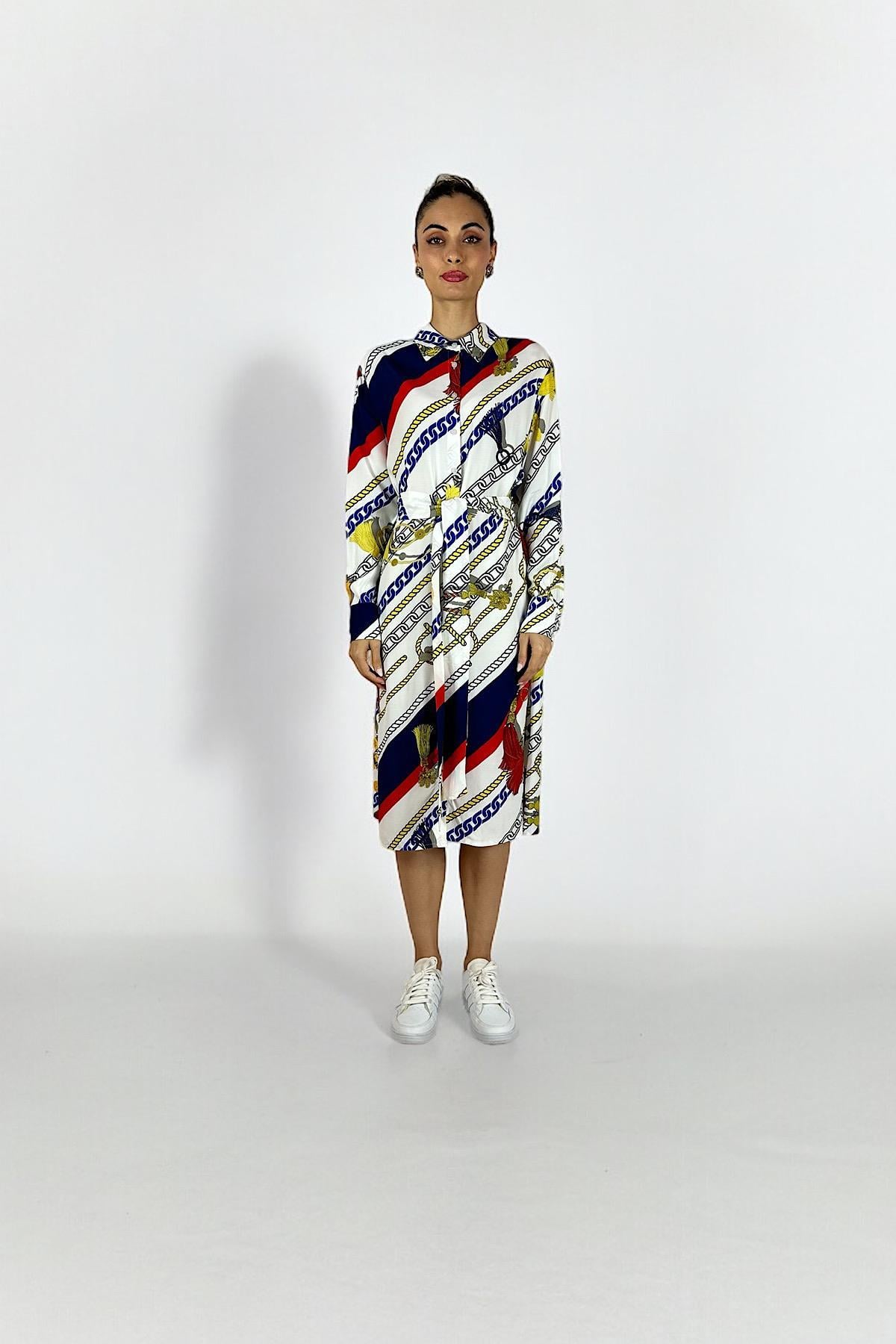 FLOŞ VİSKON SUMMER TUNİK ZİNCİR DSN