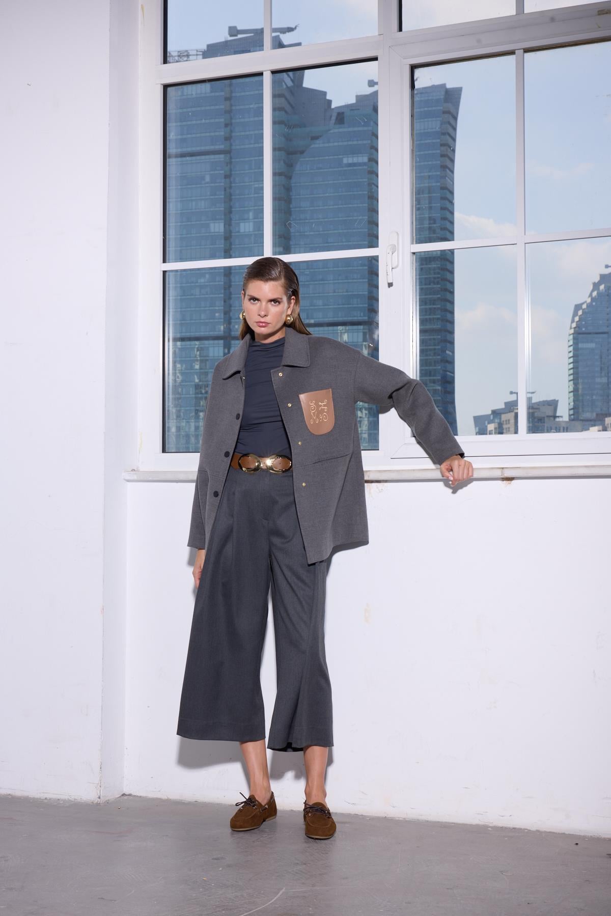 MSSM KOL TAŞLI RAYON BODY ANTRASİT