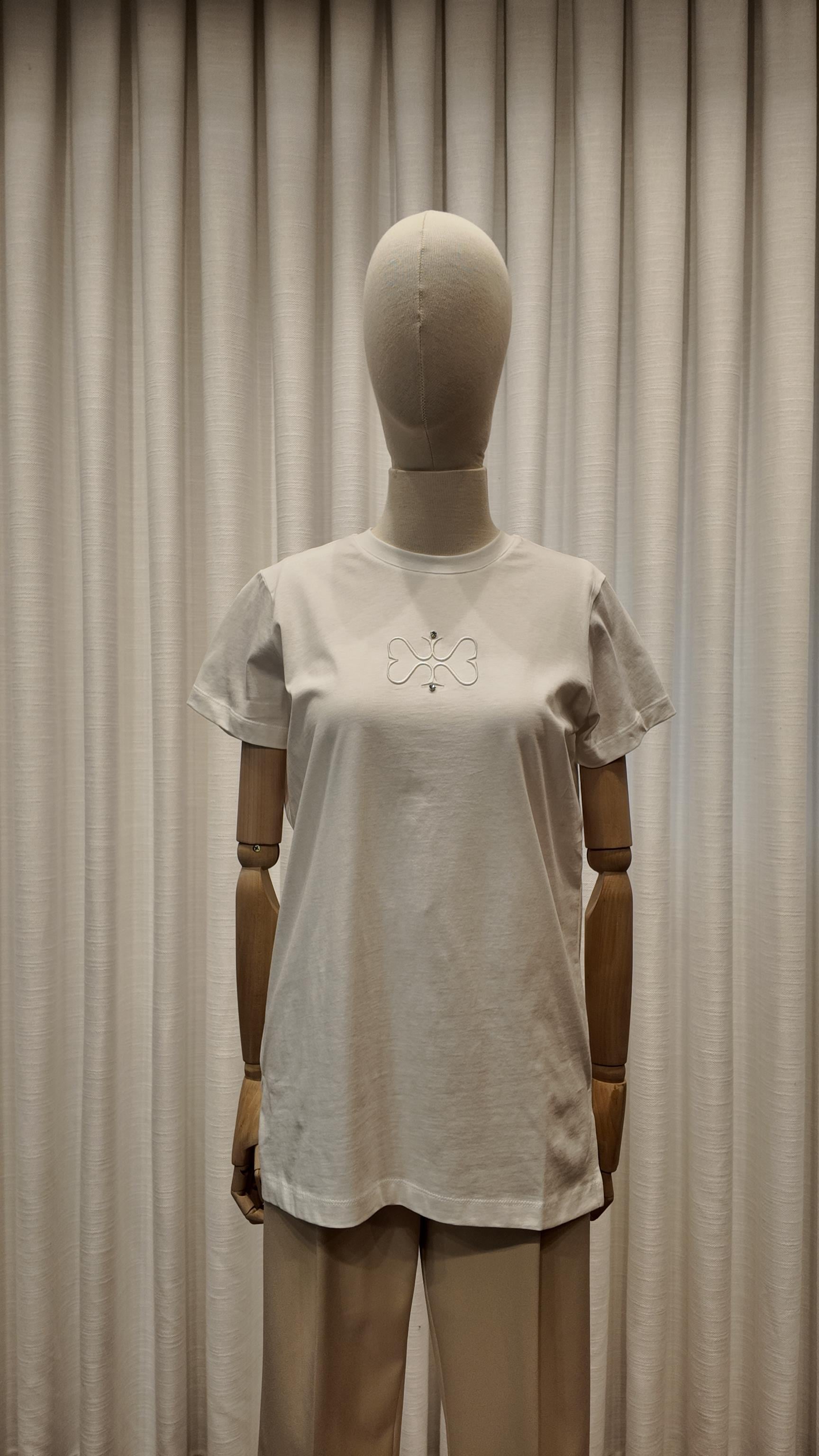 MSSM NAKIŞLI TSHIRT EKRU