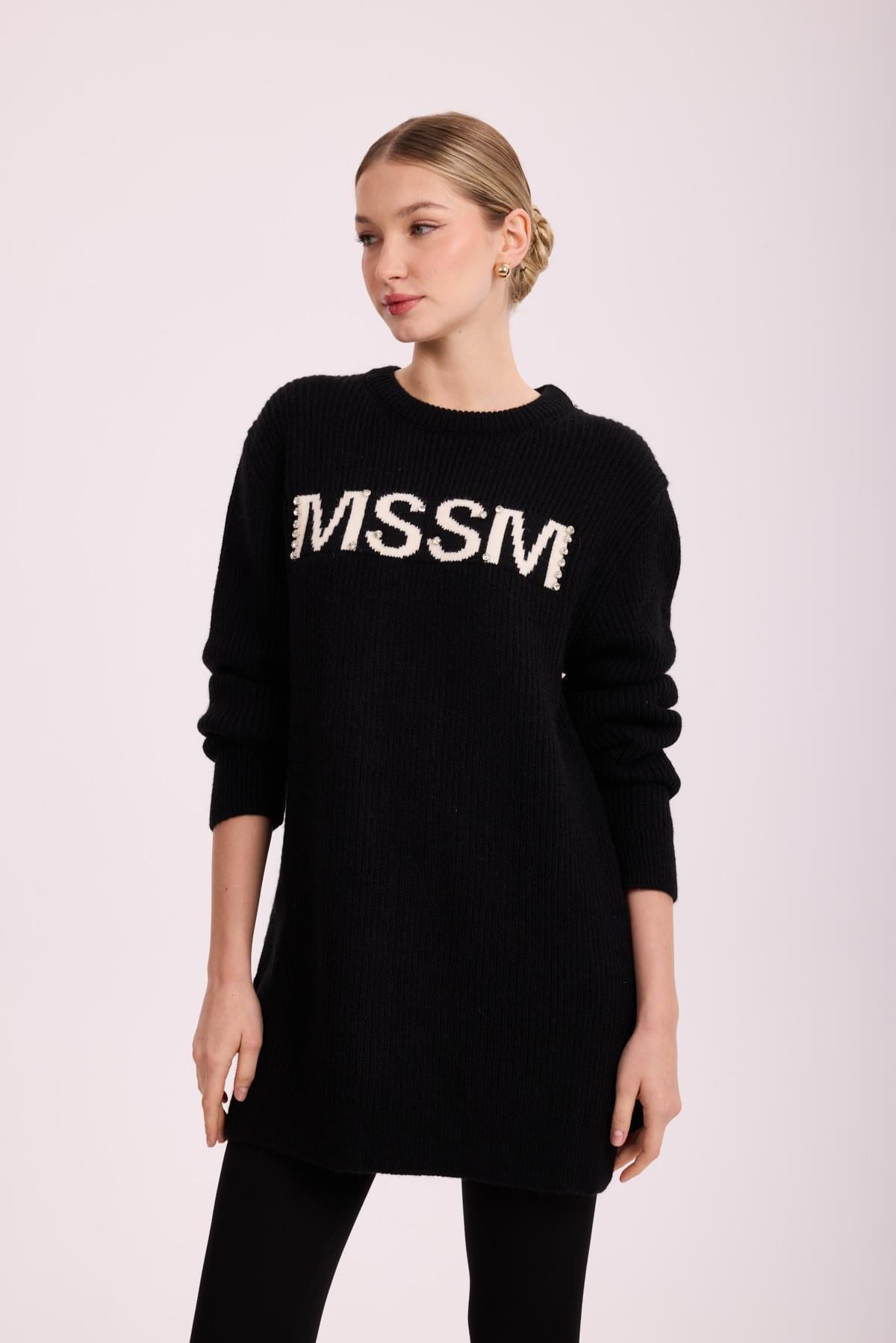 MSSM TRİKO KAZAK SİYAH