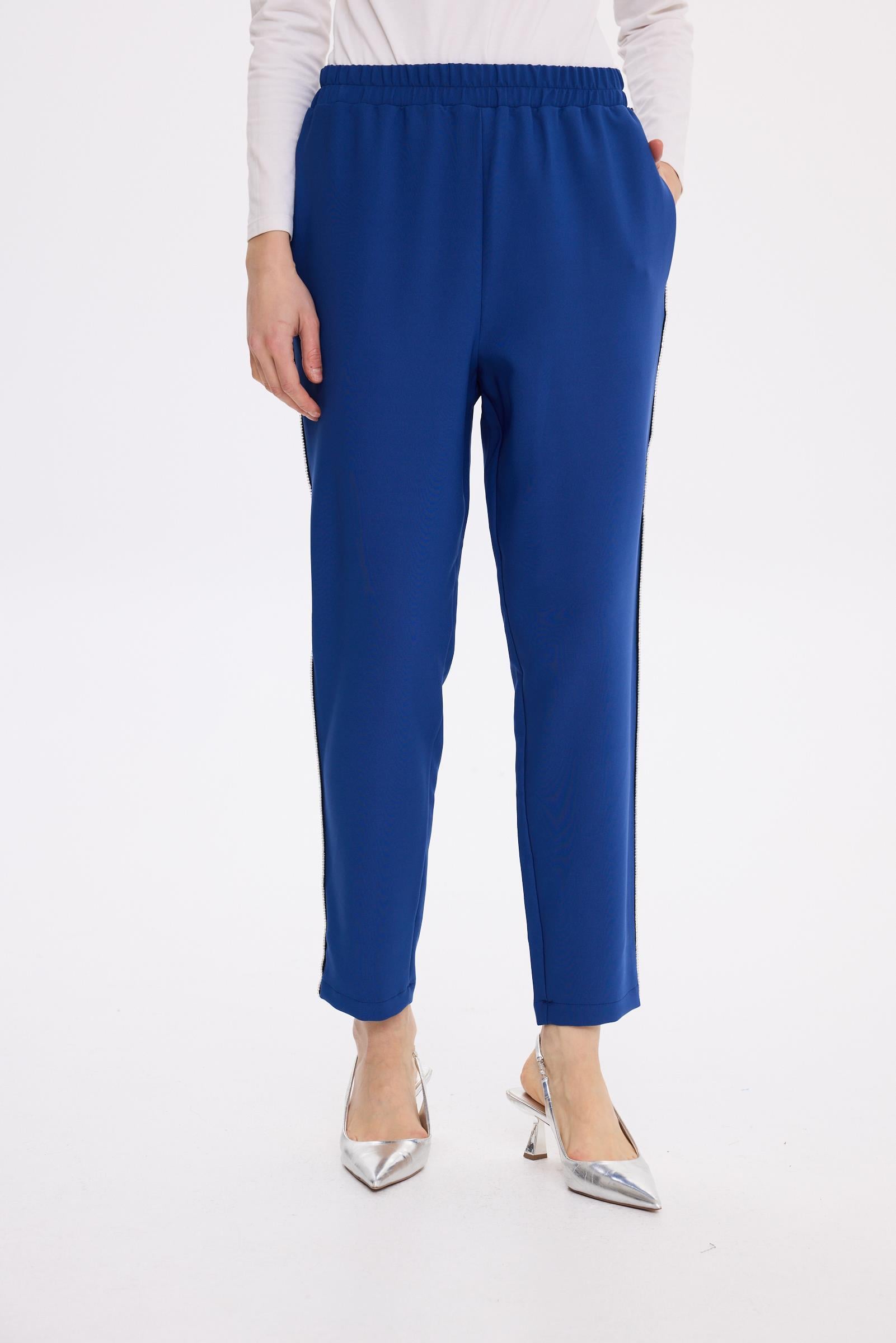 SHİNY COMFORT PANTOLON LACİVERT