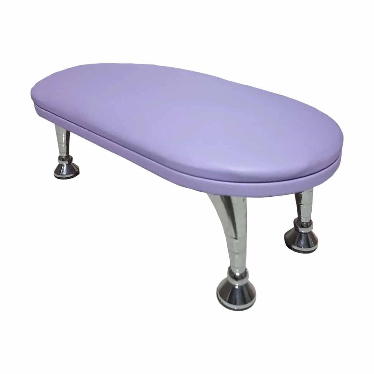 ADANİL Lila Manikür Sehpası Krom Ayaklı