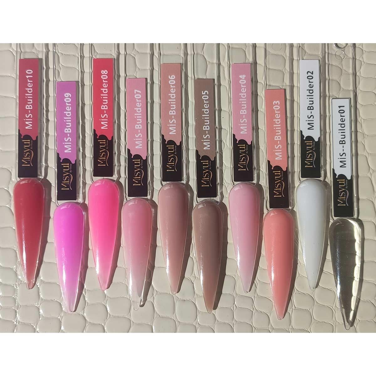 Adanil Misyul 30 ml Profesyonel Builder Gel 07 Nude Pembe
