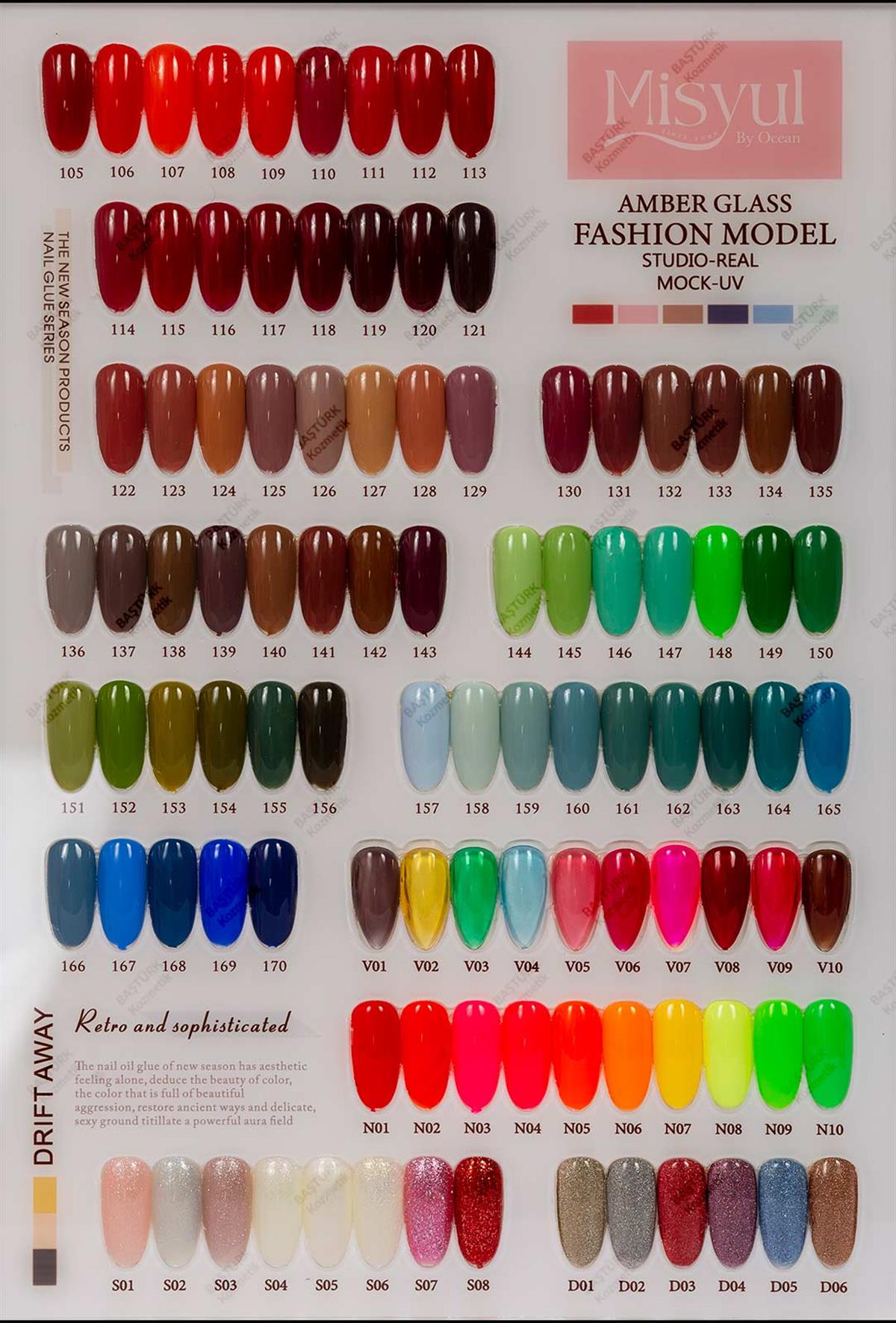 Adanil Misyul Neon Açık Yeşil Kalıcı Oje N08