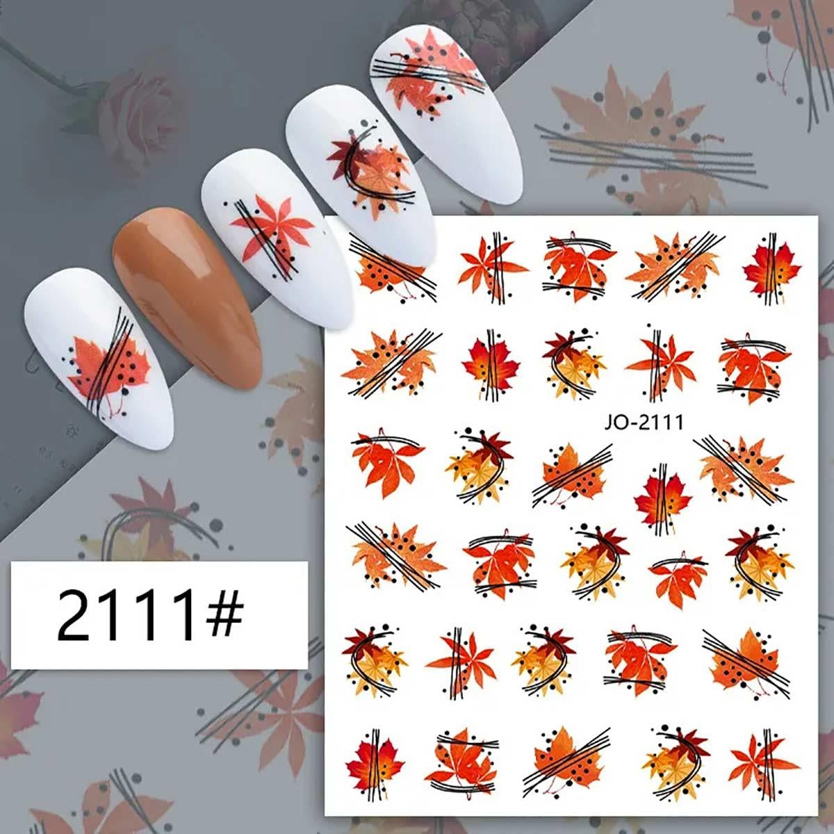 Adanil Sonbahar Yaprak Sticker J0-2111 - ADANİL-STICKER-J0-2111