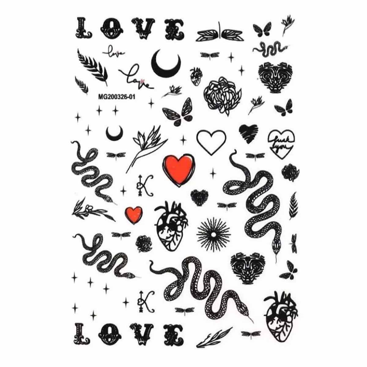 ADANİL AŞK TEMALI STICKER WG414