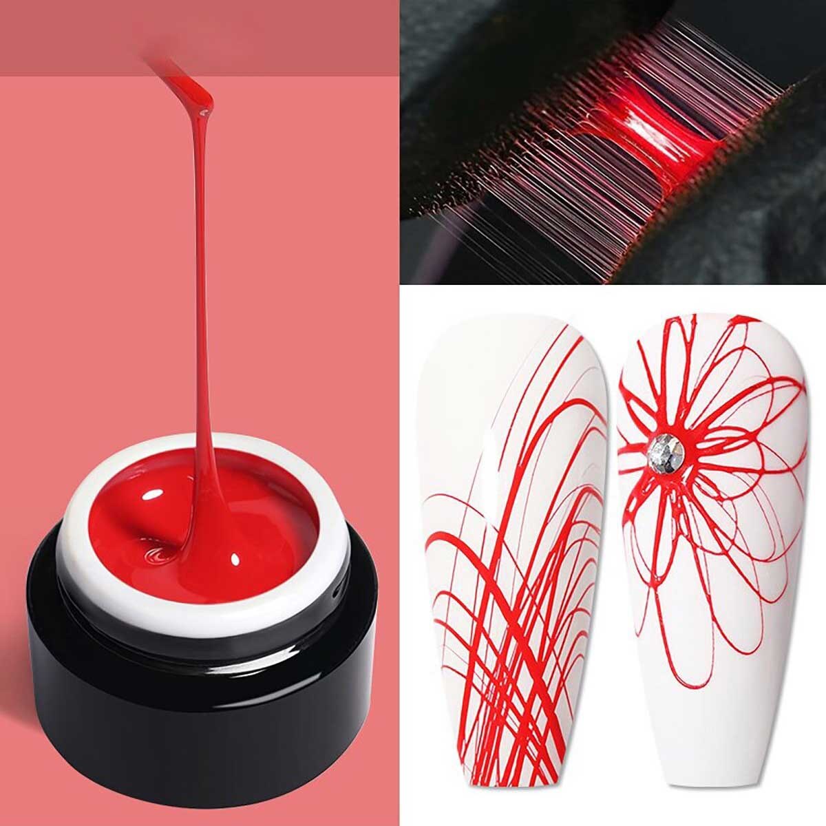 BORN PRETTY SPİDER GEL KIRMIZI - RED