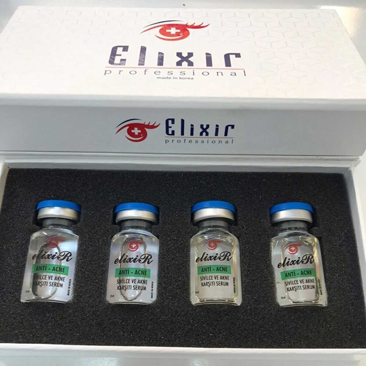 ELİXİR ANTİ AKNE SERUMU - 10 ML - 4LÜ SET