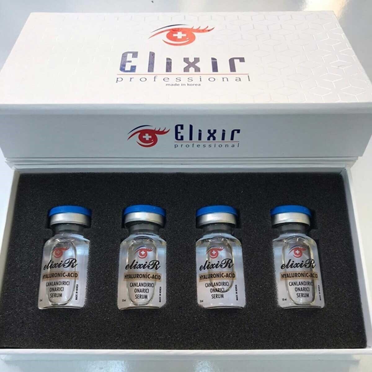 ELİXİR HYALURONİK ASİT SERUMU - 10ML - 4LÜ SET