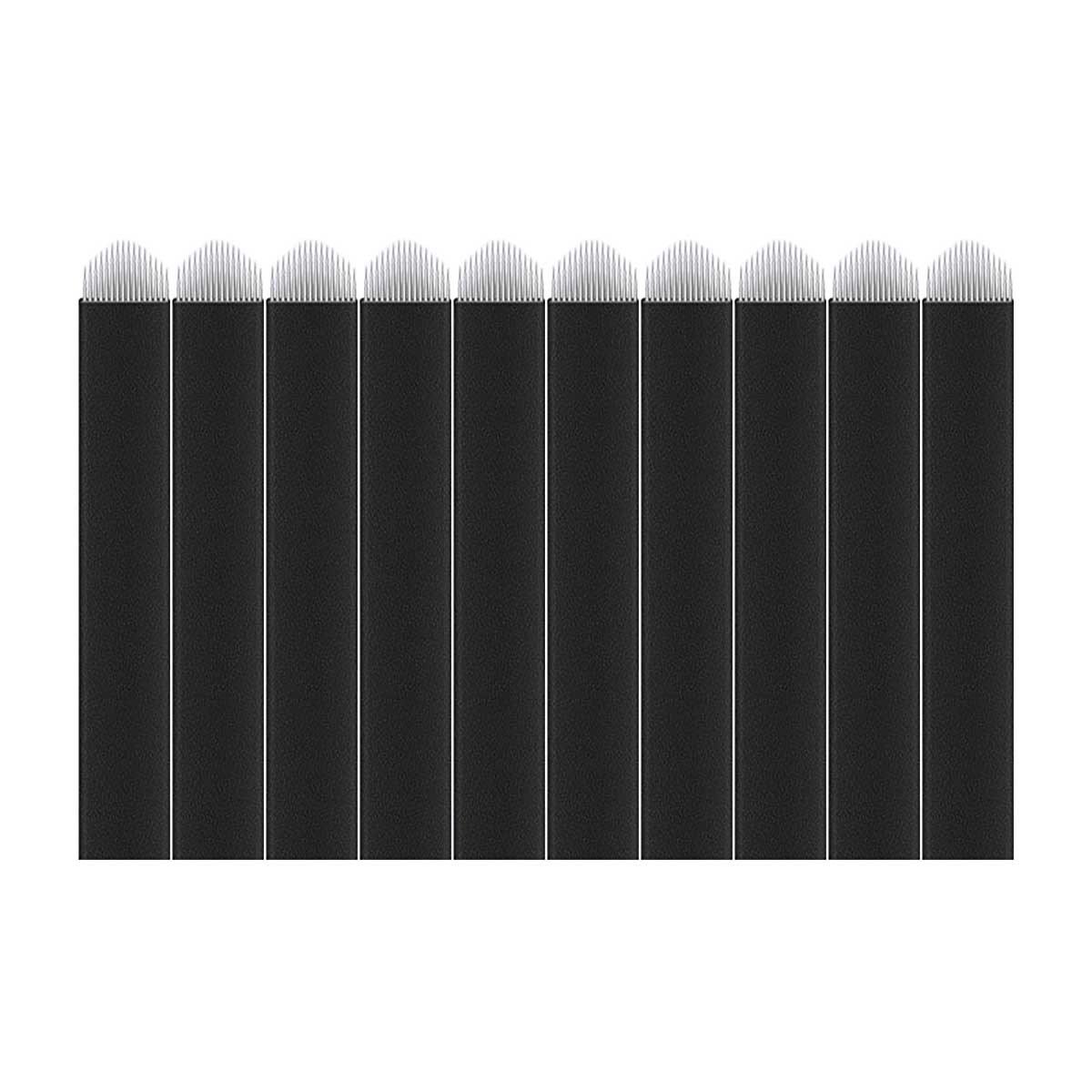 ADANİL Kalıcı Makyaj 16 Pin Microblading İğnesi 16U 10lu Paket İğne