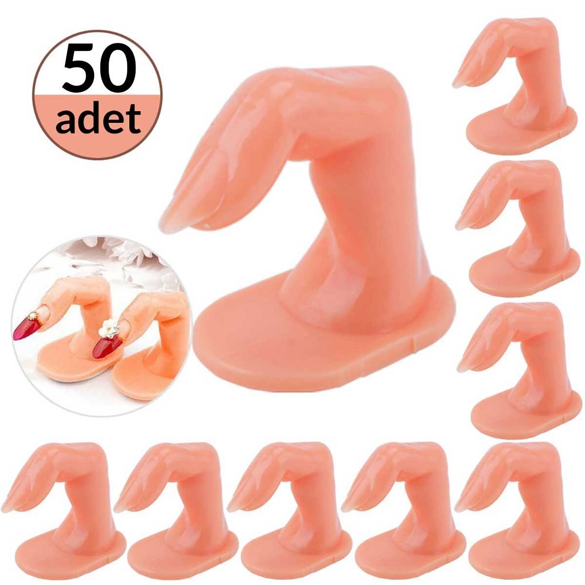 ADANİL PROTEZ TIRNAK EĞİTİM PARMAĞI 50Lİ