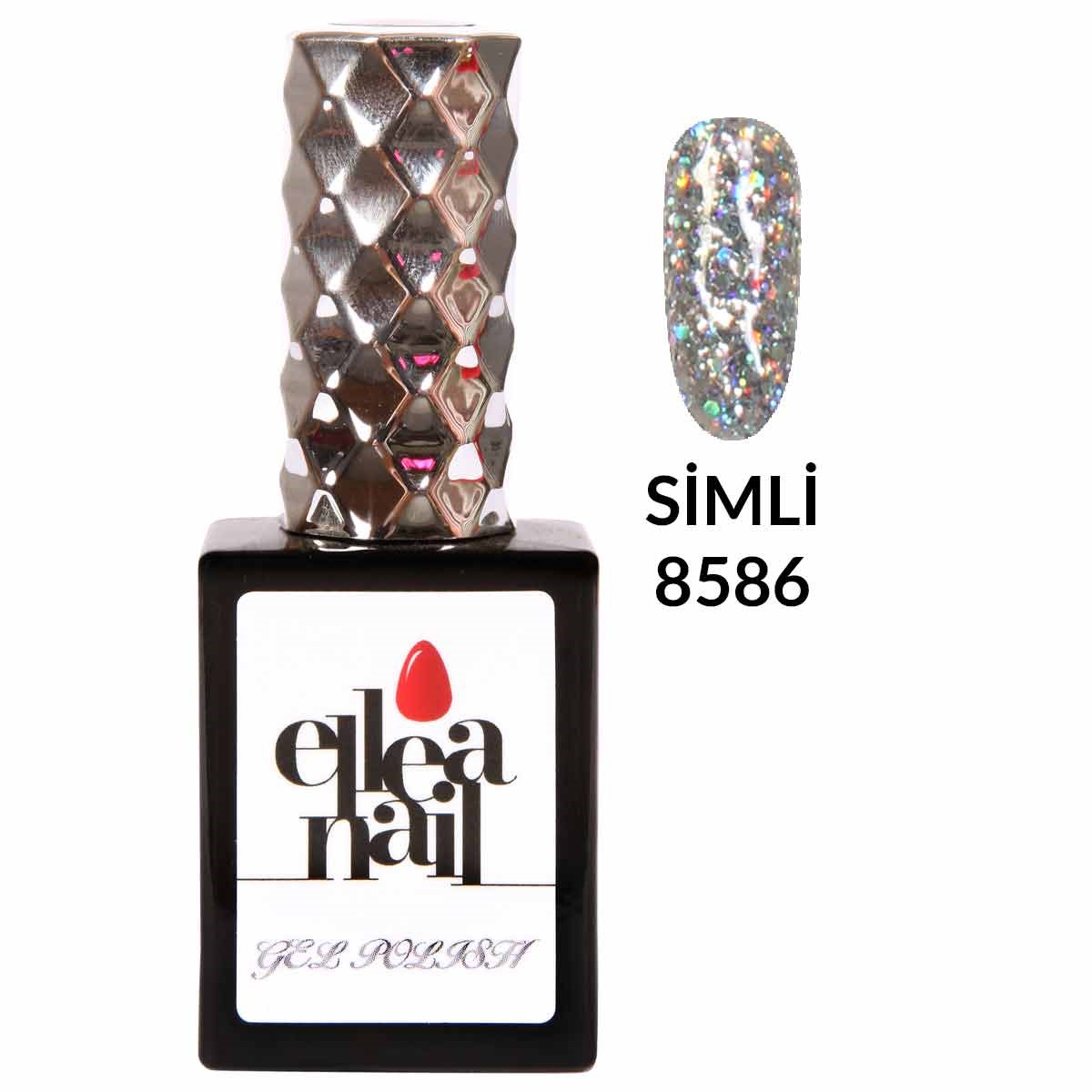 ELLEA NAİL SALON BOY 15 ML UV LED SİMLİ KALICI OJE 8586 - ELLEA-NAİL-SİMLİ-KALICI OJE-8586