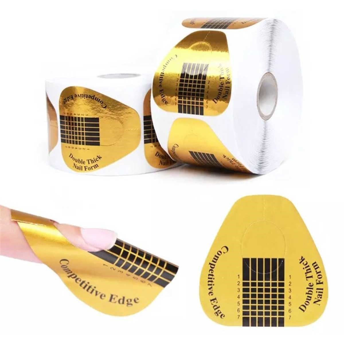 GOLD PROTEZ TIRNAK ŞABLONU 500LÜ