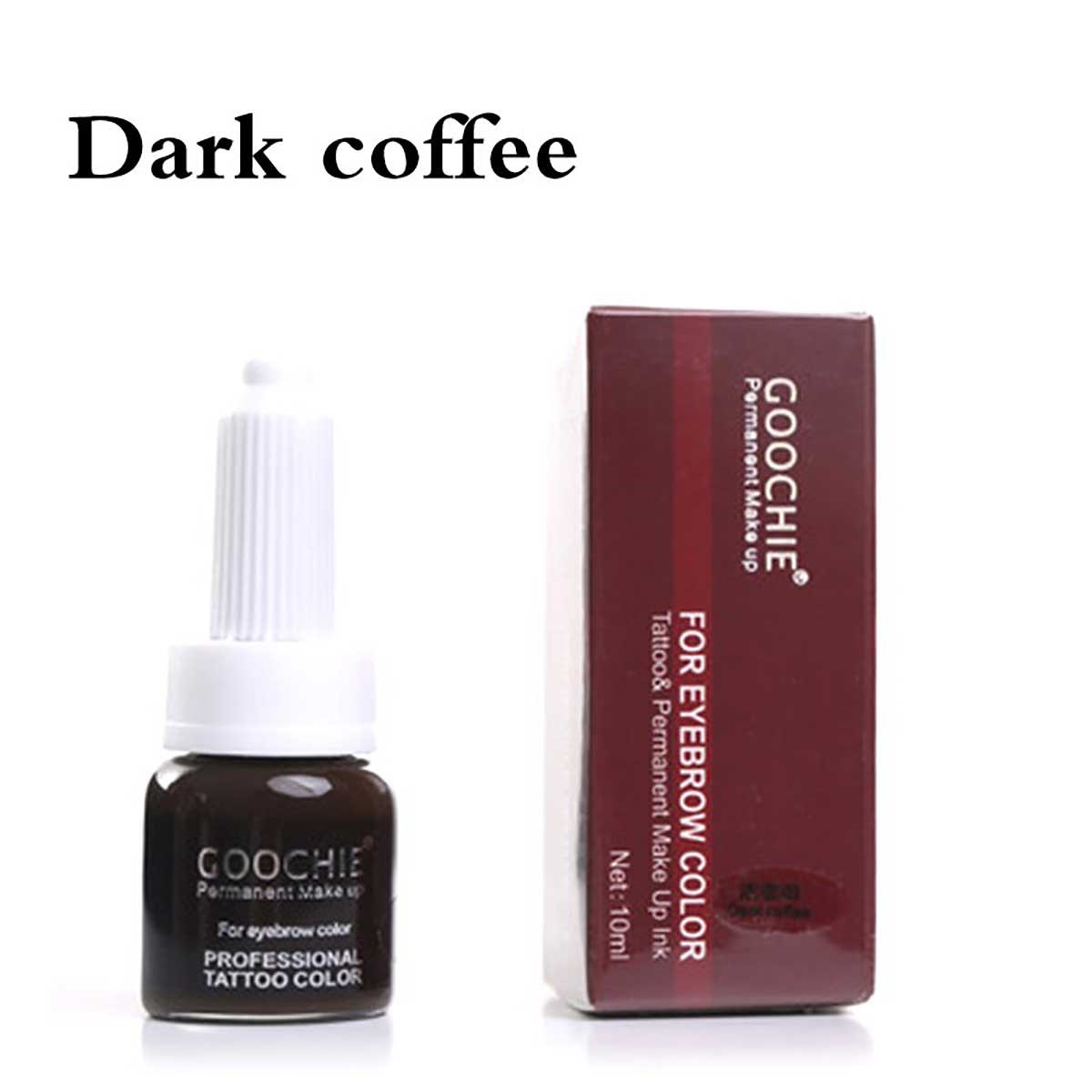 GOOCHIE KALICI MAKYAJ MİCROBLADİNG BOYA DARK COFFEE