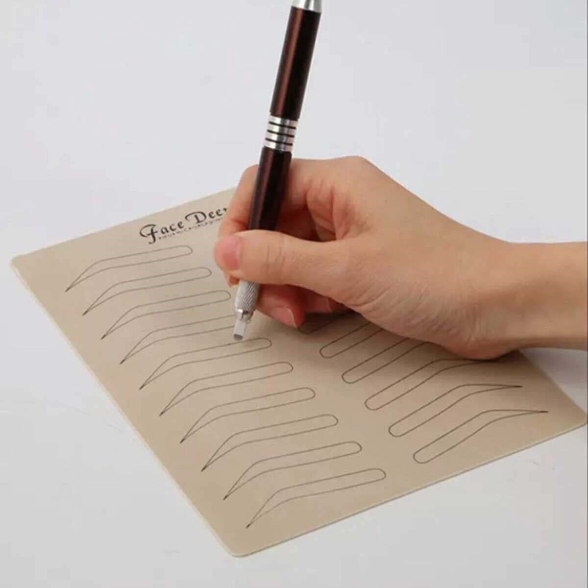 KALICI MAKYAJ LATEKS - KAŞ ÇİZİMLİ LATEKS DERİ 5 Lİ