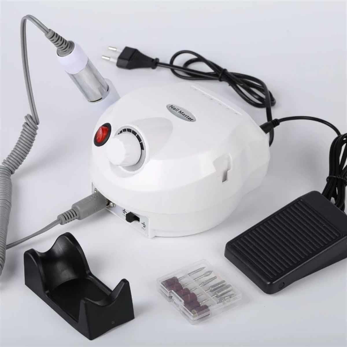 Profesyonel Elektrikli Freze Törpü Makinesi Tırnak Parlatıcı Törpü Manikür Pedikür Makinesi