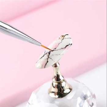 3lü Tırnak Süsleme Nail Art Fırça Seti